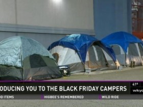 美国感恩节忙排队:网购热度远不及中国