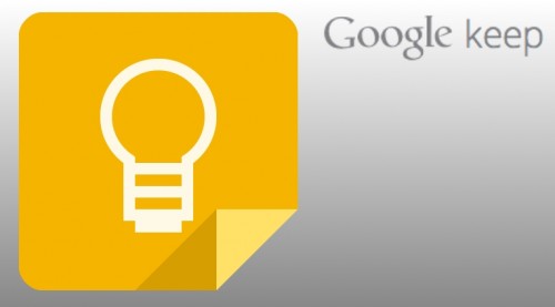 谷歌正式发布云笔记服务Google Keep